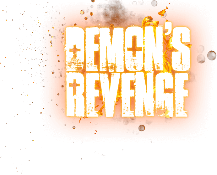 Demon's Revenge Slider Title Layer - Florida (691x559), Png Download