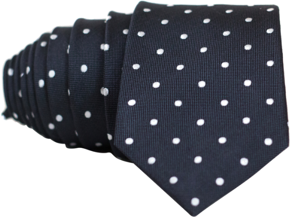 Classic Dark Grey And White Dot Necktie - Men's Nice. Modern Menswear Men's Assorted Silk T Silk (600x600), Png Download