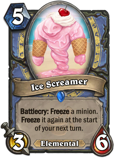 You Scream, I Scream, That Minion Screams For Eternity - Hearthstone Kobold Librarian (400x543), Png Download