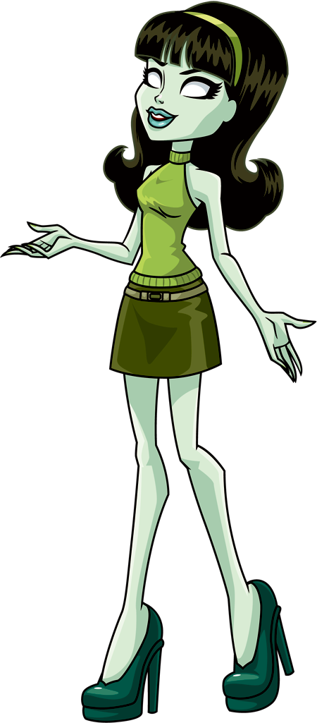 Girl Scream Png - Monster High Scarah Screams (450x1025), Png Download
