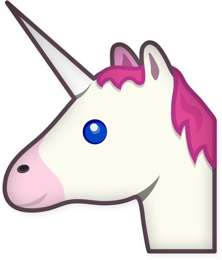 Unicorn Emoji No Background (1200x900), Png Download