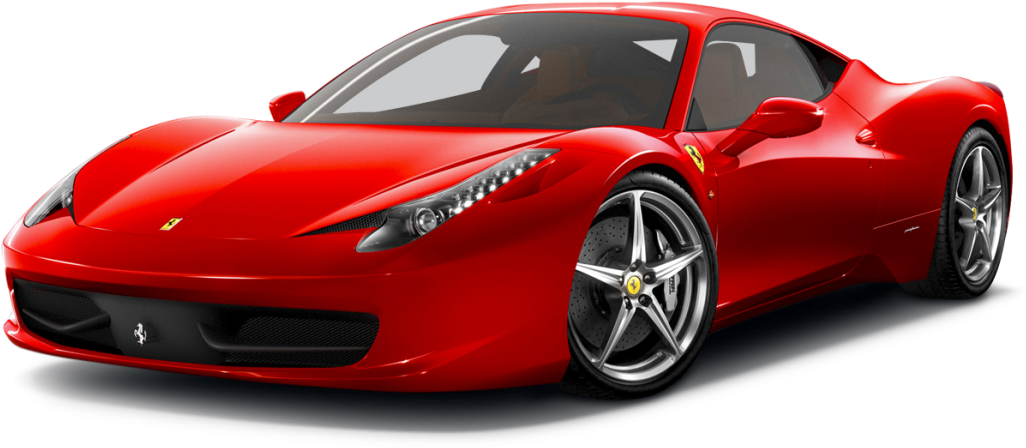 Luxury Car Png Hd - Ferrari 458 Italia (1200x643), Png Download
