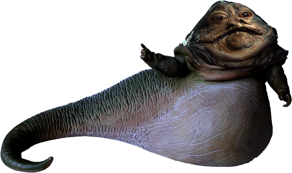 Jabba The Hutt By - Jabba The Hutt Png (1024x641), Png Download