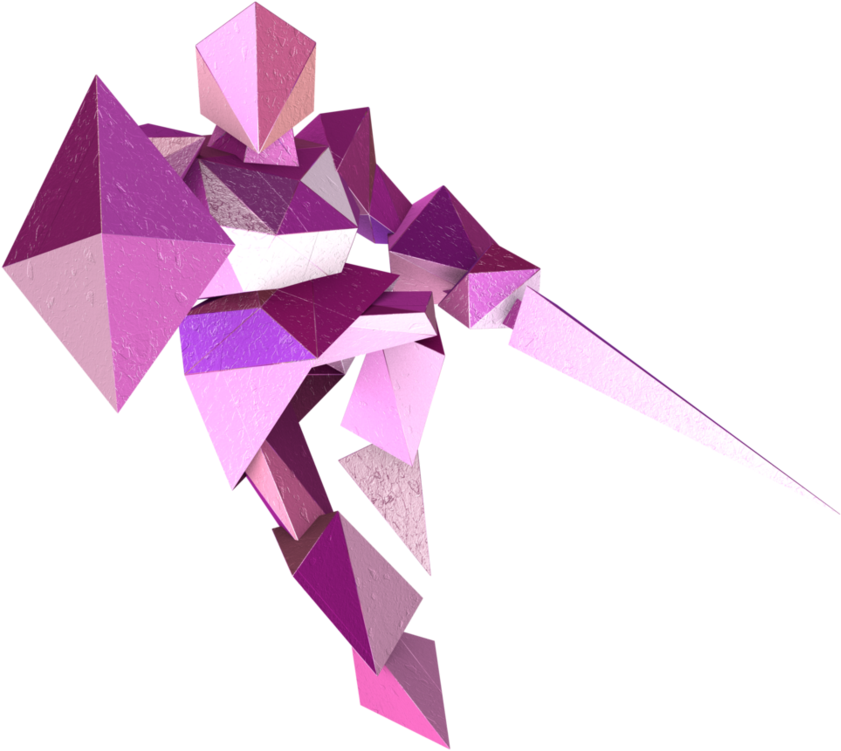Polygon L 2 12 By Nibroc Rock-d907fhw - Super Smash Bros. (894x894), Png Download