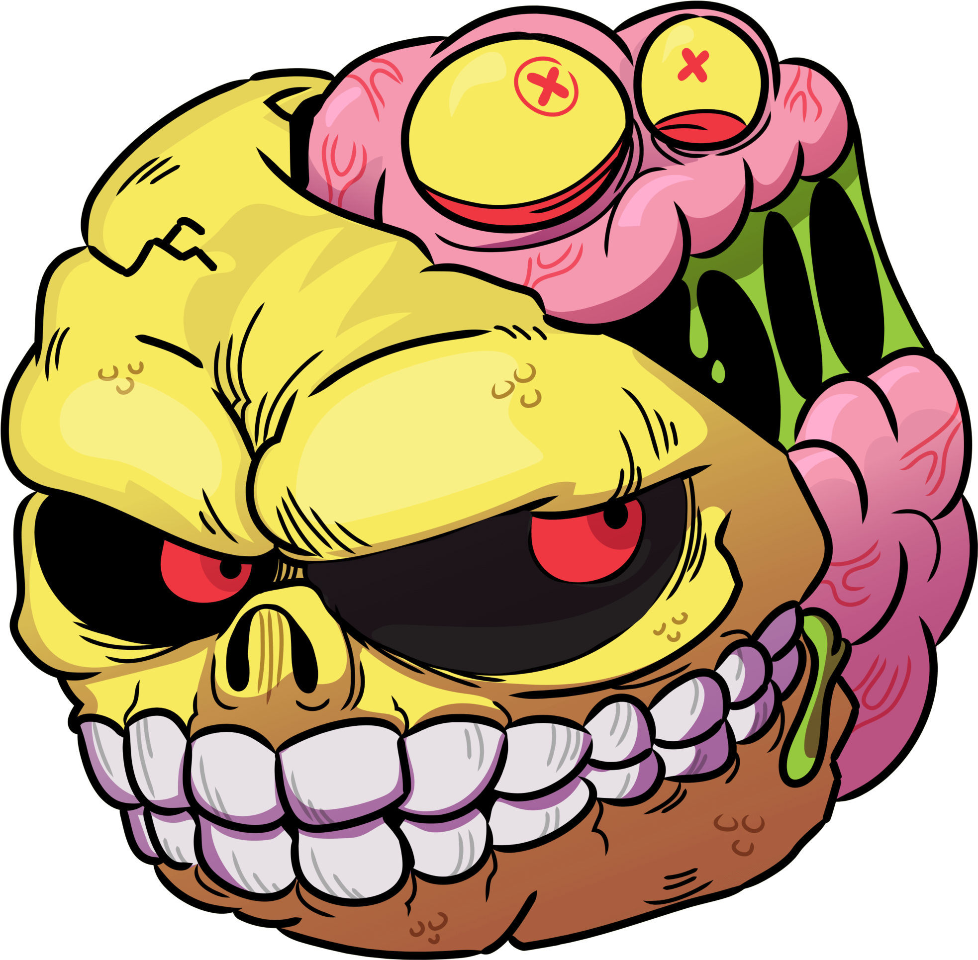 Skullface Single Char - Agar Io Skins (700x700), Png Download