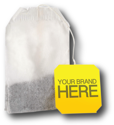 Double Chamber String And Tag Tea Bags - Tea Tag (450x450), Png Download