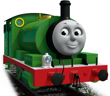 Cgi Percy - Fisher-price Thomas The Train Wooden Railway Percy (458x436), Png Download