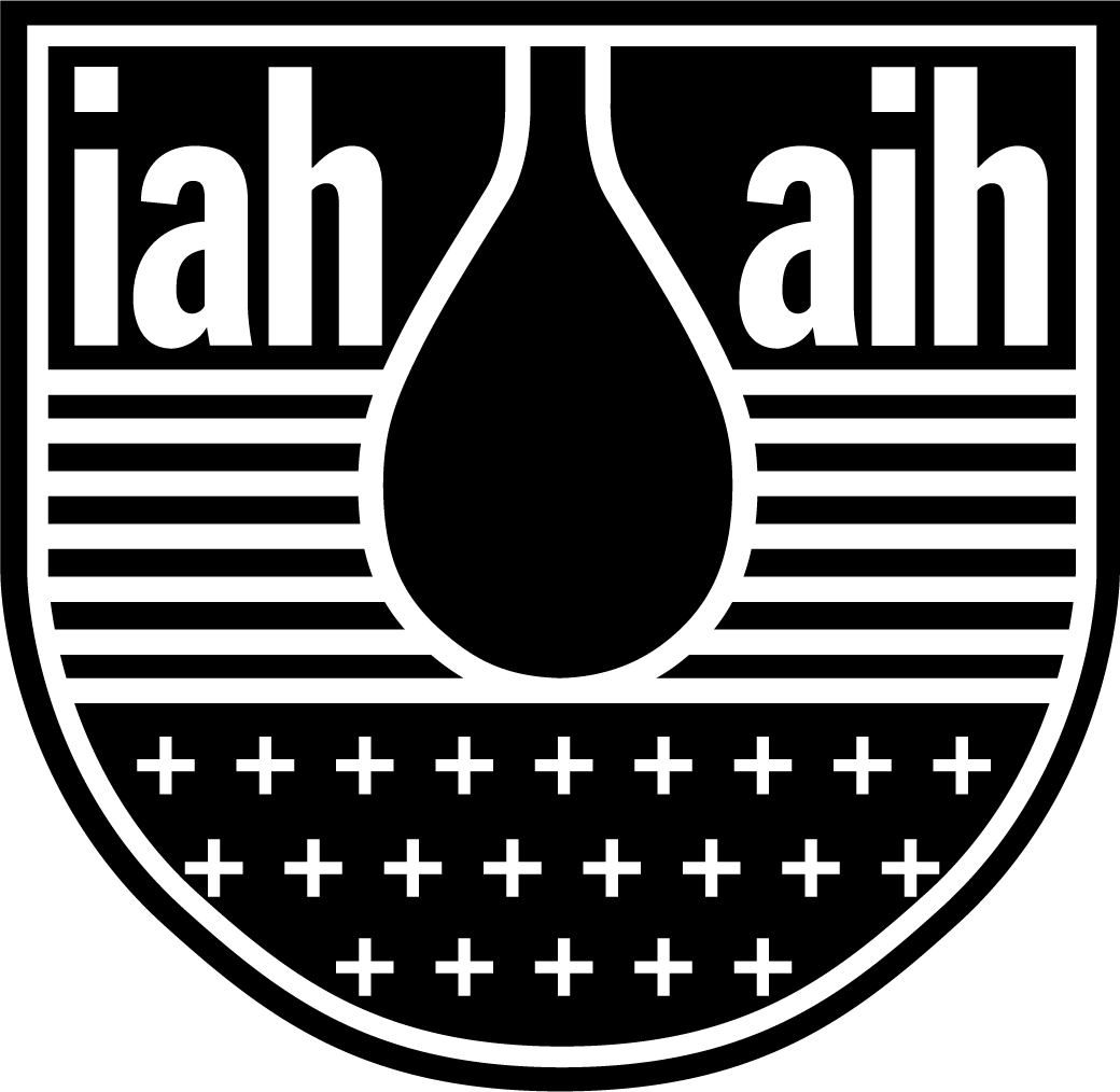 Black, White And Negative Logo - International Association Of Hydrogeologists (1040x1014), Png Download