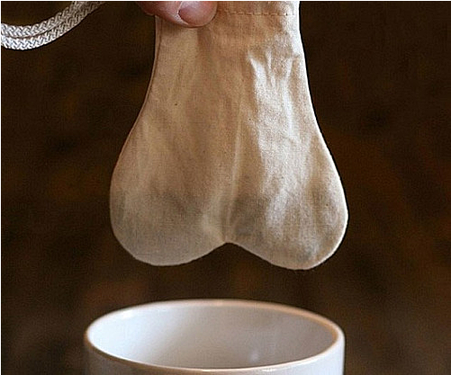 Testicle Tea Bag (510x510), Png Download