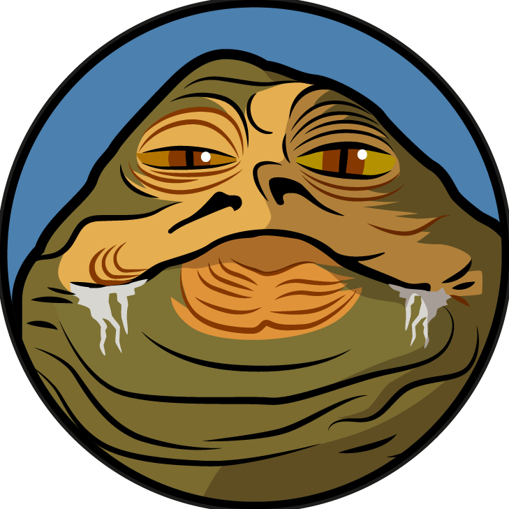 Jabba The Hutt - Star Wars (729x729), Png Download