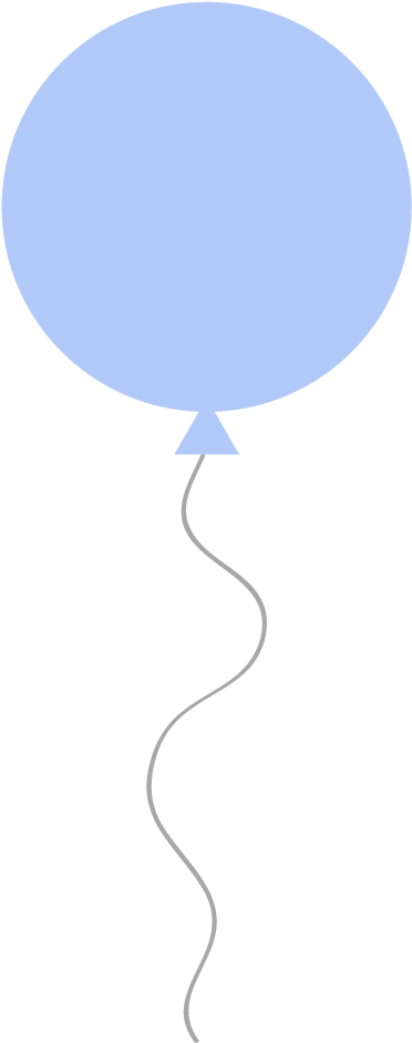Clip Art Free Baloon Vector Balloon String - Balloon (1000x1000), Png Download