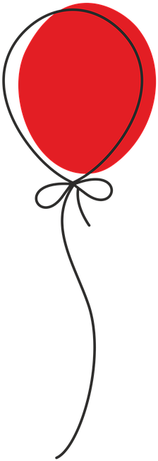 One Balloon Png Transparent One Balloon - Red Balloons Clip Art (510x720), Png Download