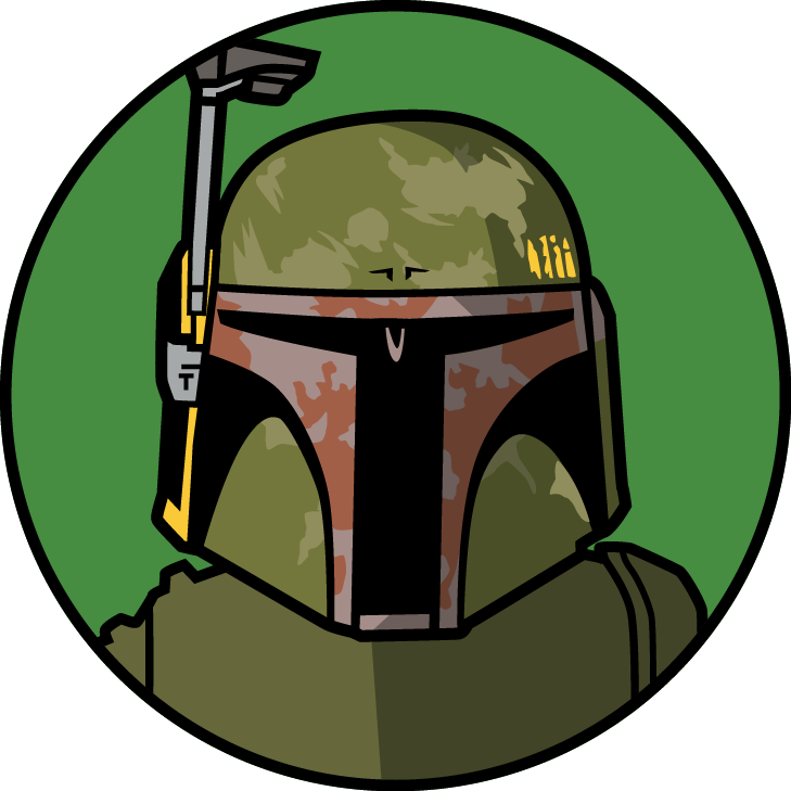 Left Back - Casco Verde Star Wars (729x729), Png Download