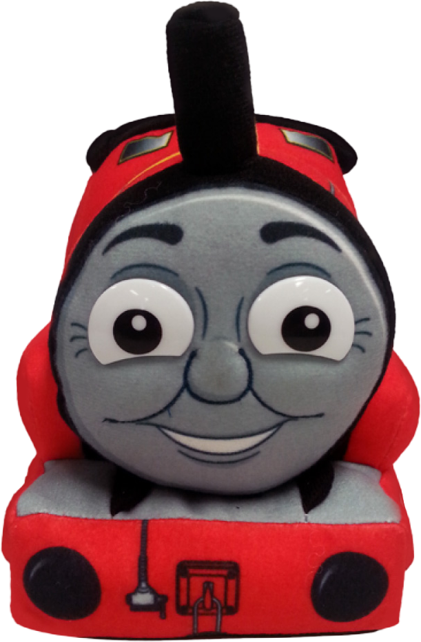 Thomas And Friends - Thomas The Tank Tt James Plush (611x933), Png Download