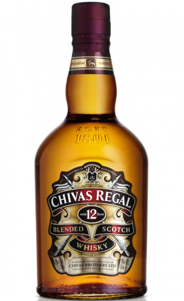 Chivas Regal Scotch 12 Year (500x611), Png Download