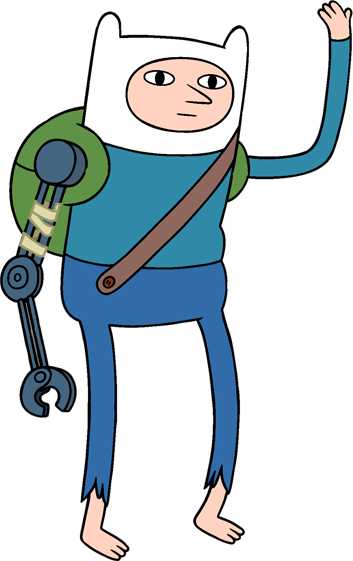 Finn Metal Arm - Adventure Time Other Finn (353x561), Png Download