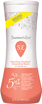Morning Paradise® Cleansing Wash - Summer's Eve 5 In 1 (350x400), Png Download