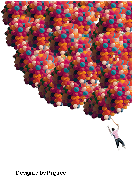 Students Inspirational Floating Balloons, College Students, - Portable Network Graphics (360x360), Png Download