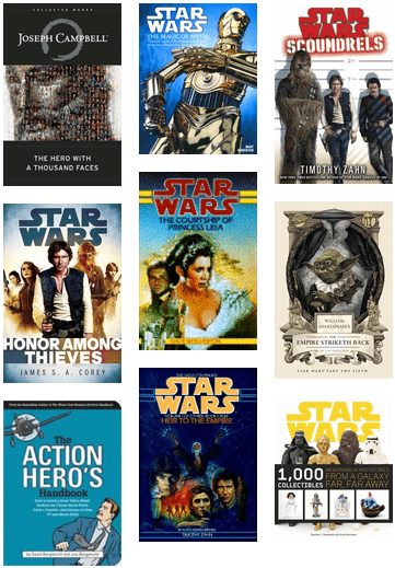 From The Protagonists Bookshelf - Star Wars (436x564), Png Download