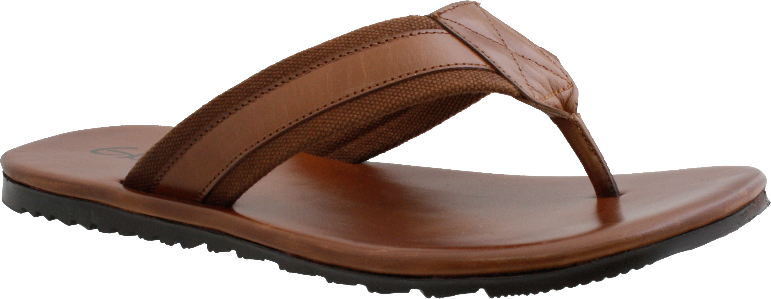 Leather Sandals Png Image - Leather Sandals Png (2507x973), Png Download