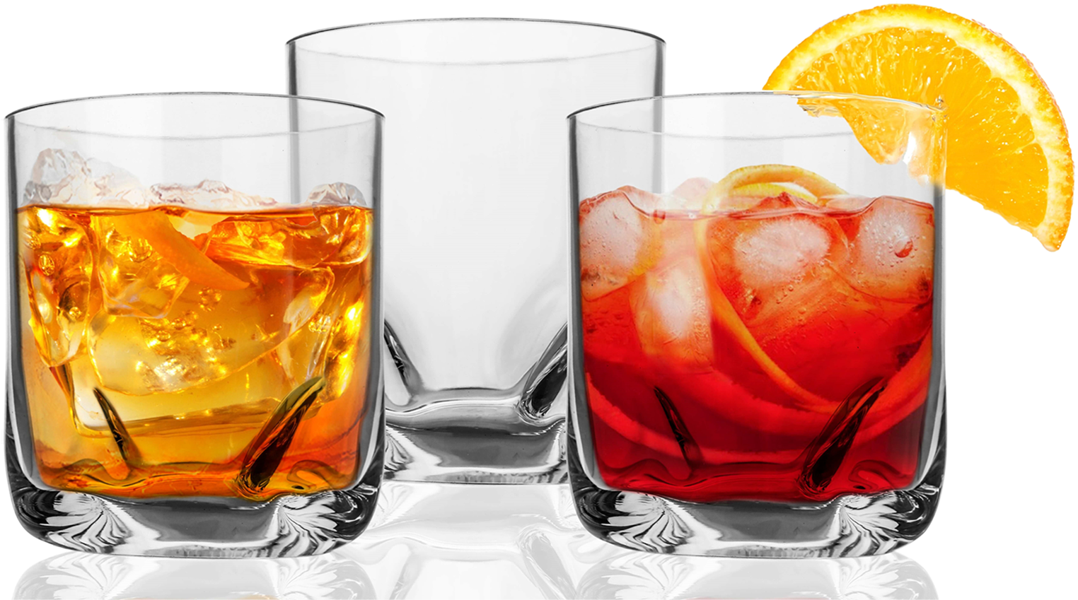 Red Whiskey Glass Png (571x320), Png Download