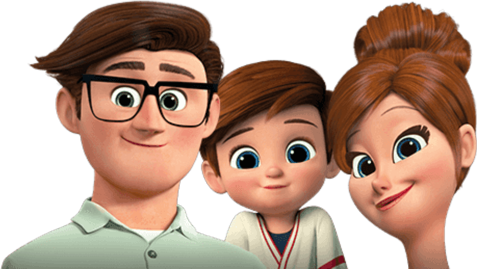 O Poderoso Chefinho Família Baby Boss - Boss Baby (954x556), Png Download