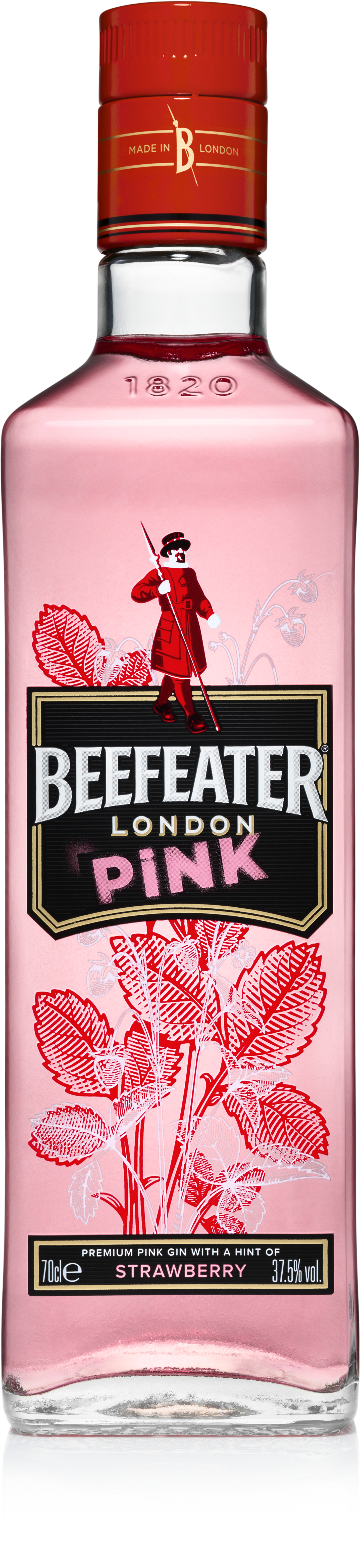 Introducing Beefeater Pink - Beefeater Pink Gin (5261x6953), Png Download