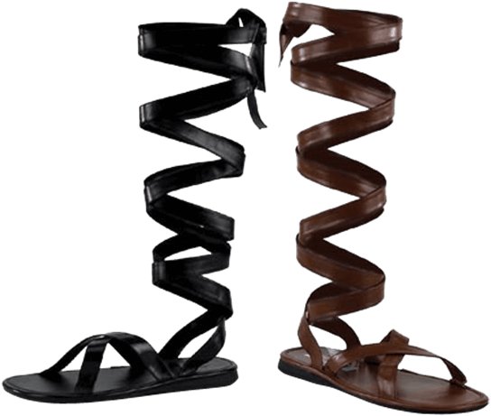 Roman Sandals - Ancient Rome Women's Shoes (555x555), Png Download