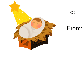 Graphic Freeuse Free Baby Jesus Clipart - Baby Jesus No Background (501x286), Png Download