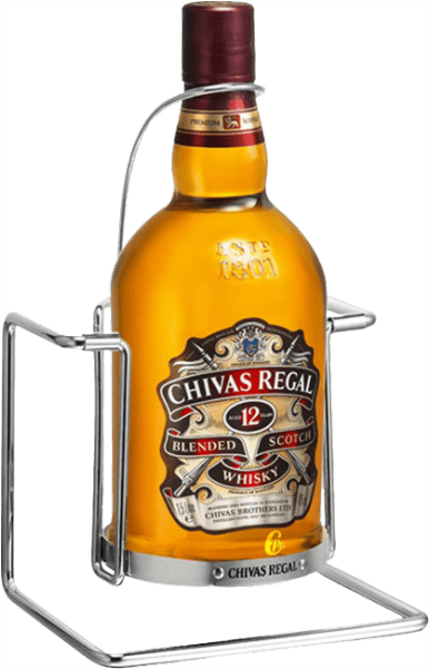 Chivas Regal Scotch Whisky 12,18,21,25 Years Old - Chivas Regal 12 Year Old 700ml (600x600), Png Download