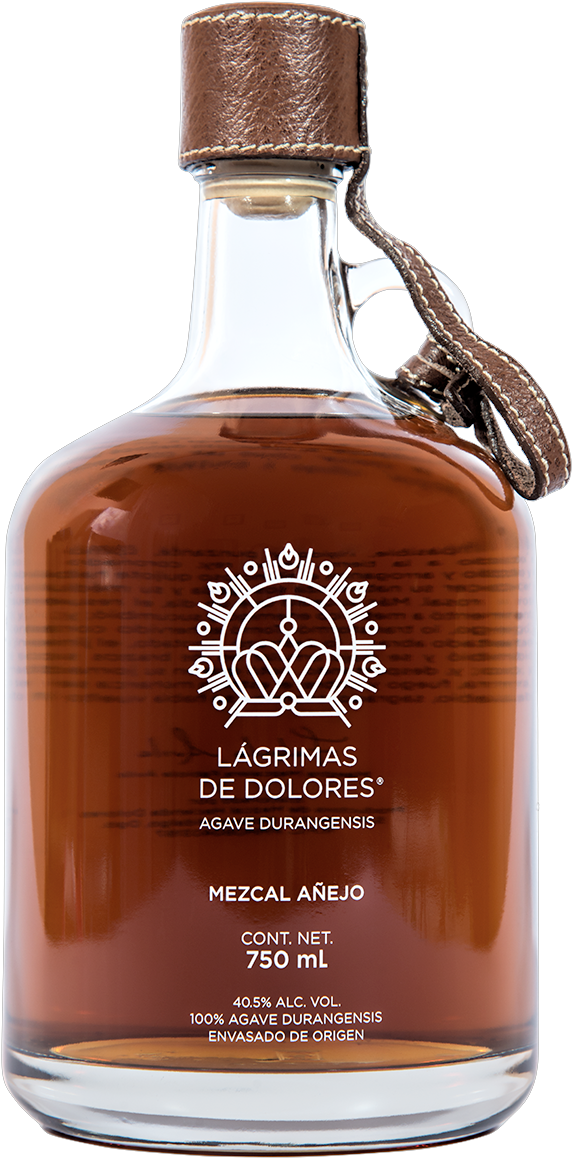 Lagrimas De Dolores Cenizo Anejo 100% Agave - Mezcal Lagrimas De Dolores (1181x1448), Png Download