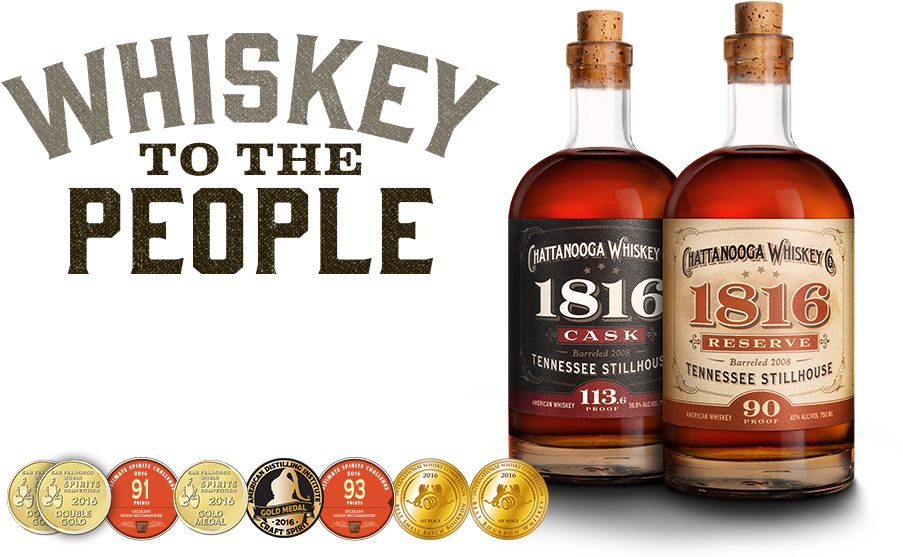 We Re-wrote Century Old Laws With Our Vote Whiskey - Chattanooga 1816 Reserve Whiskey (919x570), Png Download