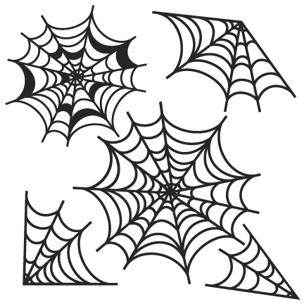 Transparent Spider Png - Cute Spider Web Transparent (432x432), Png Download
