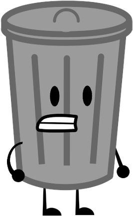 640px-trash Can 2 - Waste Container (640x475), Png Download