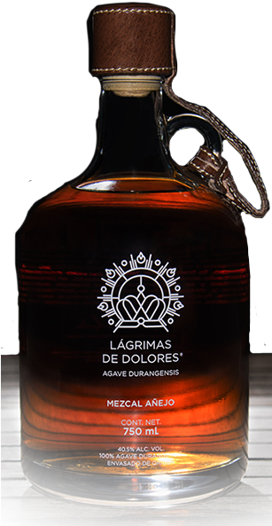 Añejo - Lagrimas De Dolores Mezcal (306x606), Png Download