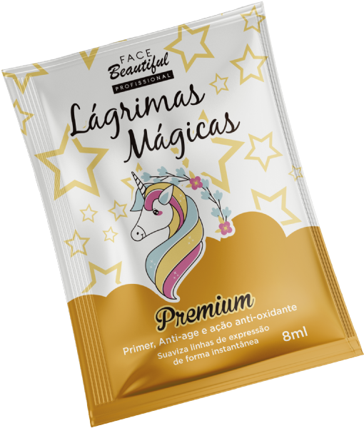 Lágrimas Mágicas Premium Sachê - Face (1000x714), Png Download