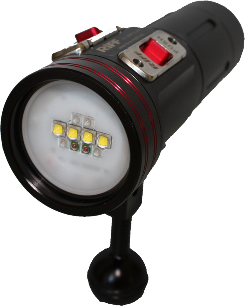 Riff Hight Power Led Dive Video Light 2600 Lumens - Light (1200x1200), Png Download
