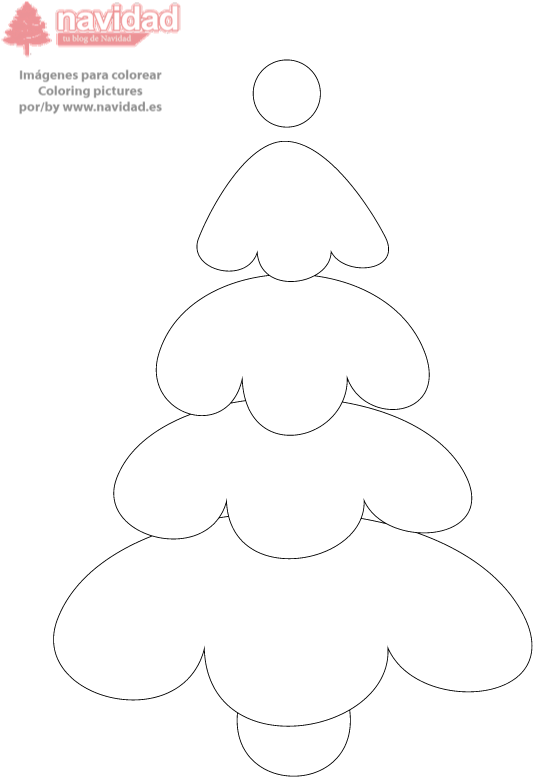 Esta Colección De 60 Imágenes Para Colorear Harán Las - Colorado Spruce (595x842), Png Download