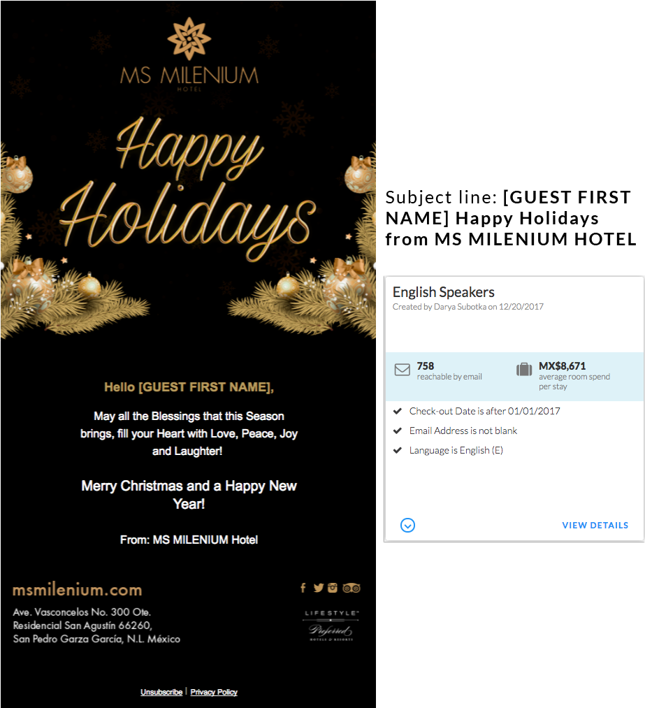 Email Deliverability Example Campaign - Email (937x1012), Png Download