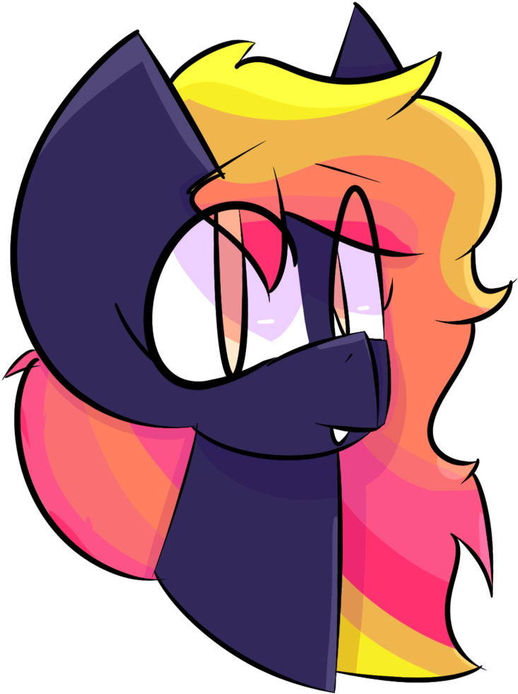 Krowlea, Bat Pony, Bat Pony Oc, Bust, Female, Oc, Oc (878x1024), Png Download