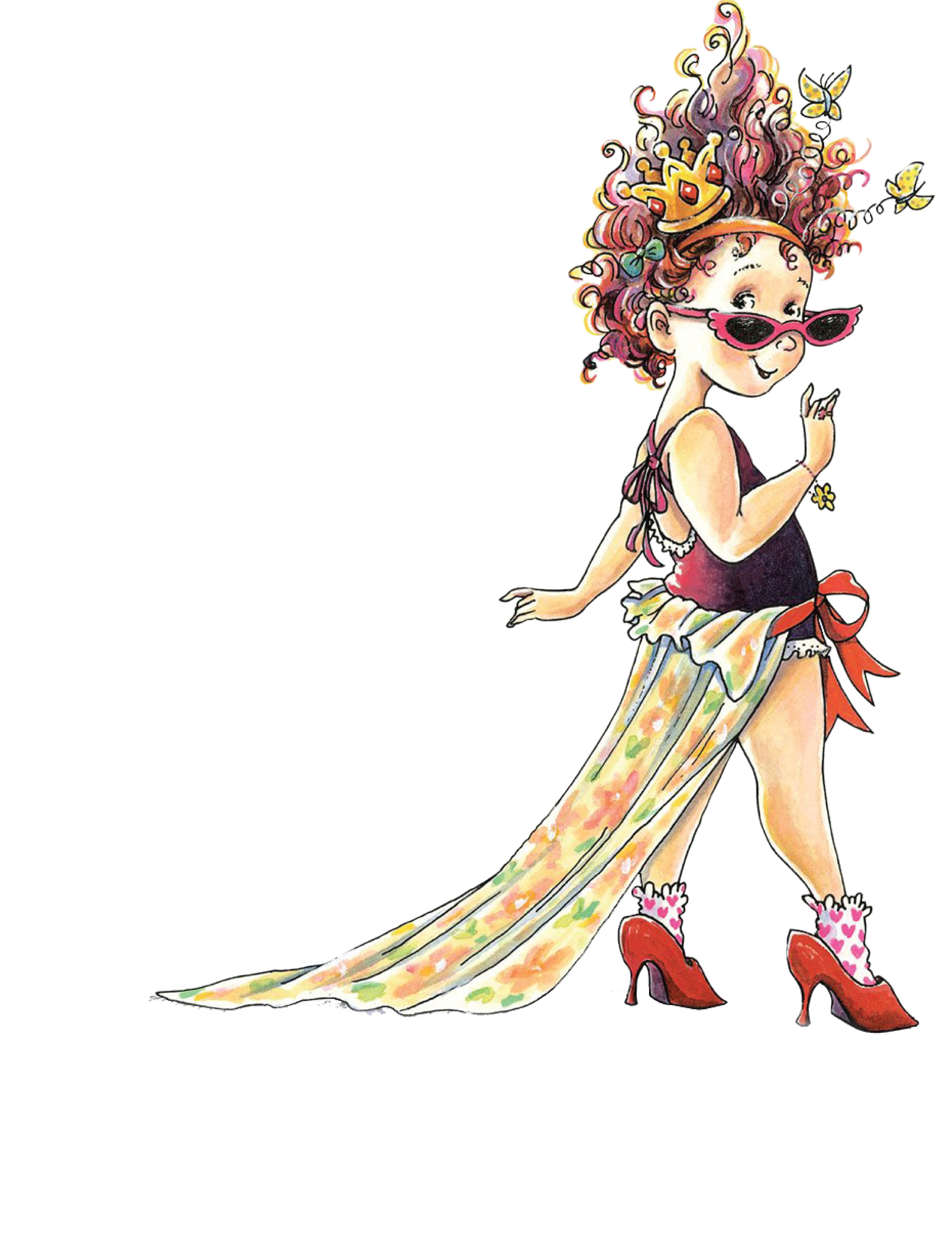 Fancy Nancy Alone (6218x8240), Png Download