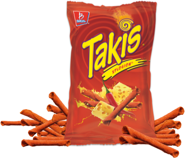 Then The Flavor Of Chili Pepper Comes On Like Pow This - Takis Fuego (594x508), Png Download