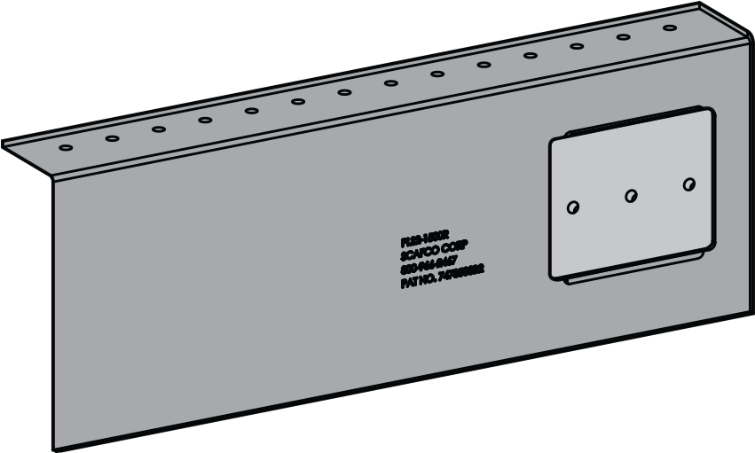 Pls2 Bypass Slab Slide Strut - Diagram (1400x937), Png Download