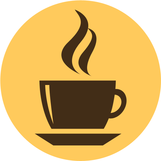 Logo Coffee Cup Png (549x552), Png Download