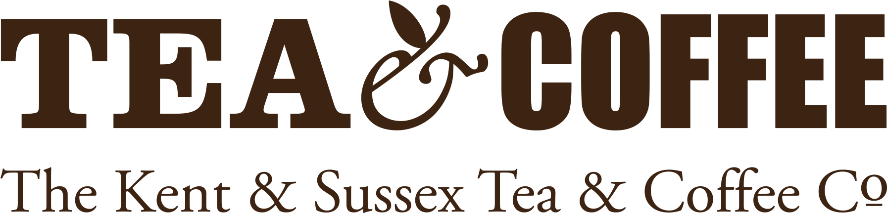 The Kent & Sussex Tea And Coffee Company Logo - Coffee And Tea Logo Png (1842x468), Png Download