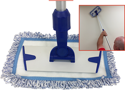 Wall Washing Mop - Paint Roller (500x350), Png Download