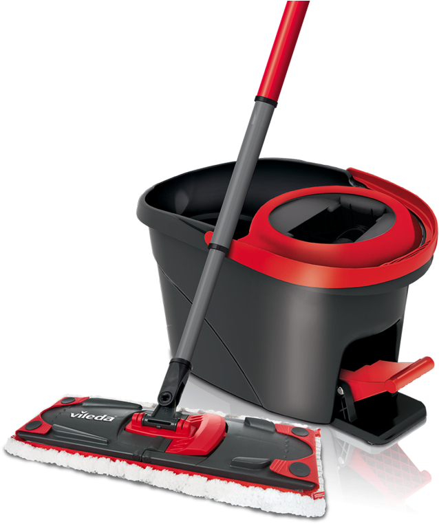 Easywring Ultramat Product View Vileda - Vileda Easy Wring Ultra Mat (800x800), Png Download