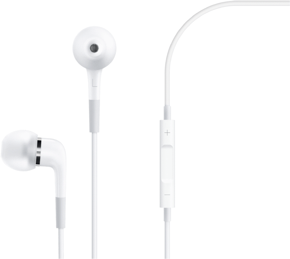Apple Headphones Png Banner - Apple In Ear Headphones (1024x1024), Png Download