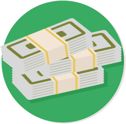 2017 Financing Options - Money (422x415), Png Download