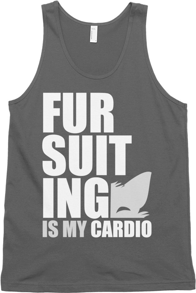Fursuiting Is My Cardio Tank Top - San Antonio Spurs David Robinson Jersey (1000x1000), Png Download